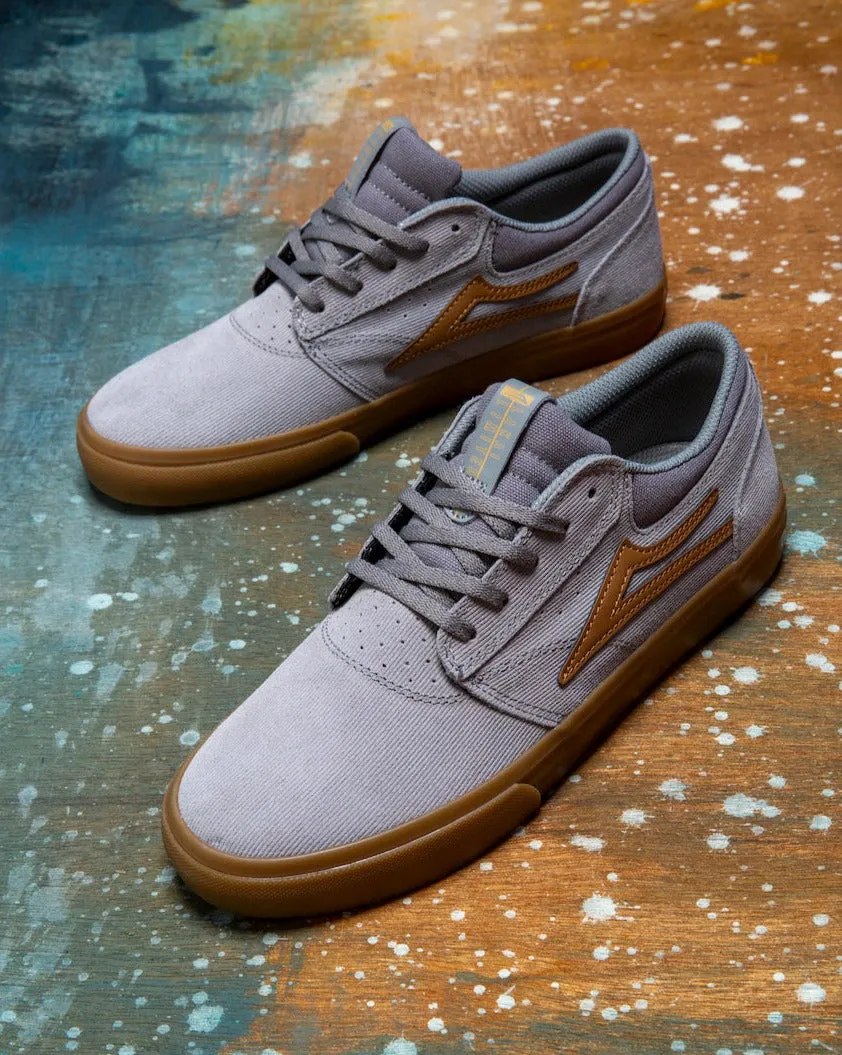 Griffin - Grey/Gum Cord Suede