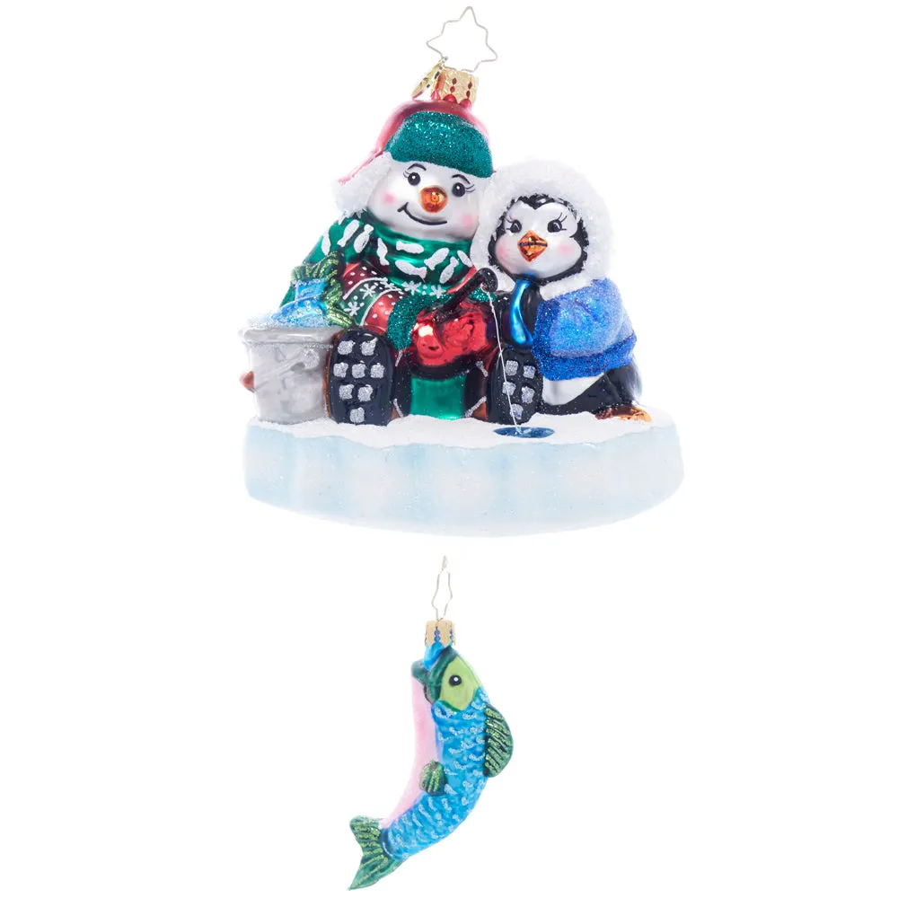 Ice Fishing Snow Pals