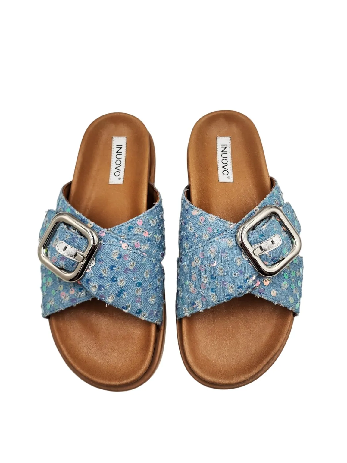 Ida X Denim Mules