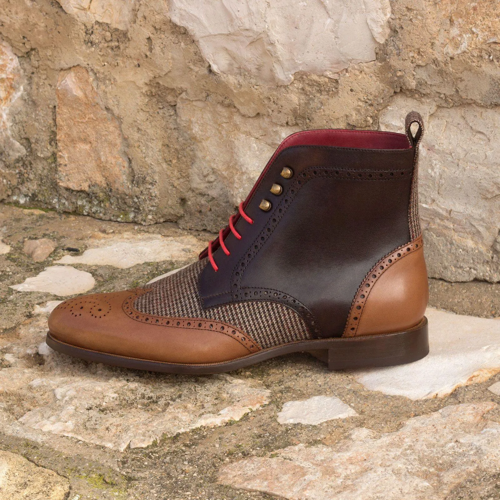 Juda Military Brogue Boots