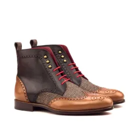 Juda Military Brogue Boots