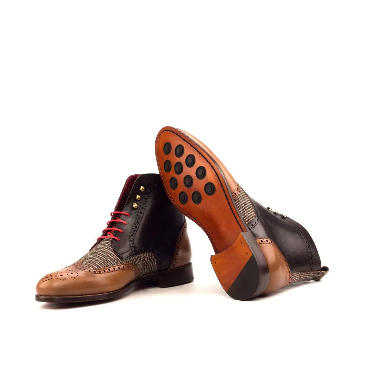 Juda Military Brogue Boots