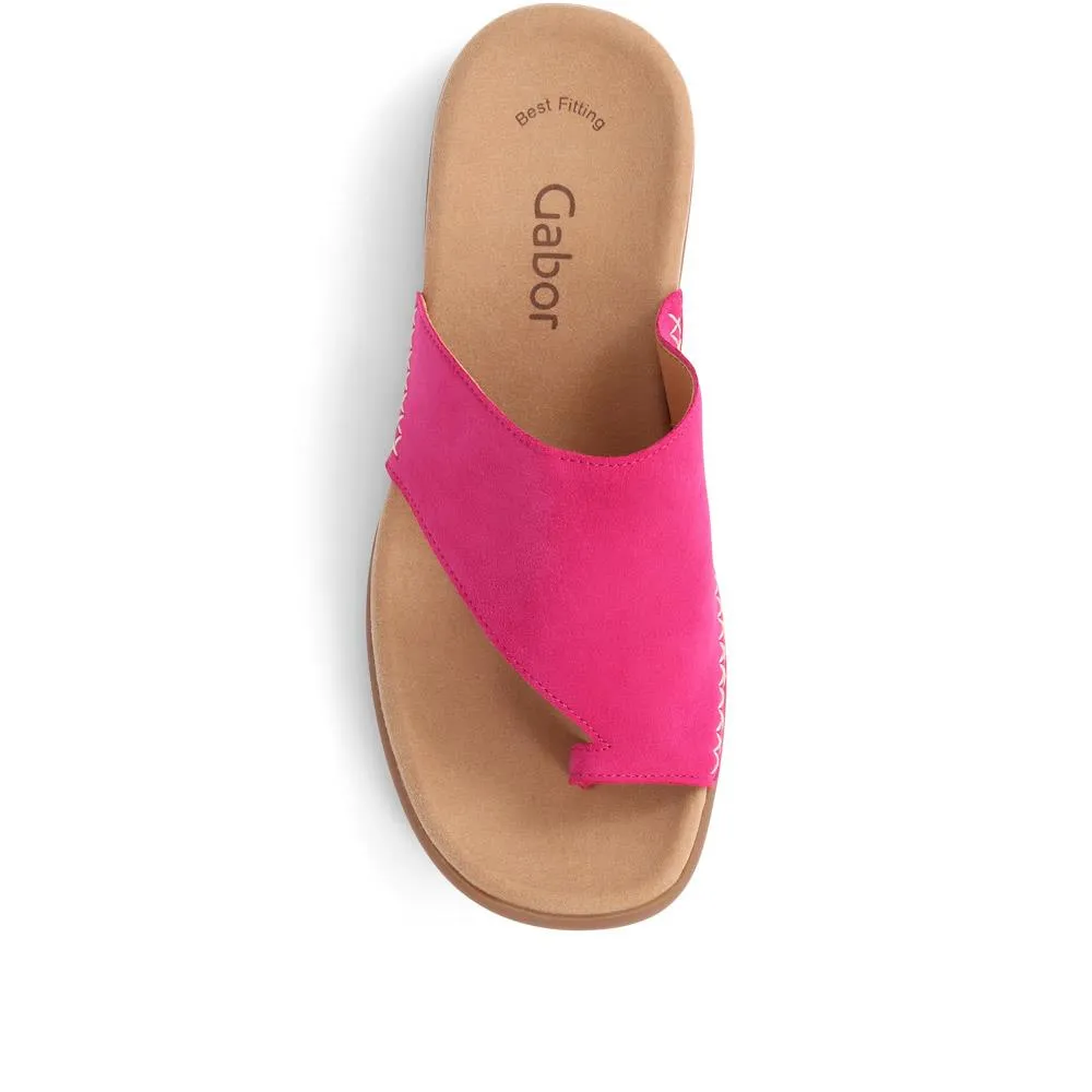 Lanzarote Leather Toe Loop Mules - GAB29615 / 314 556