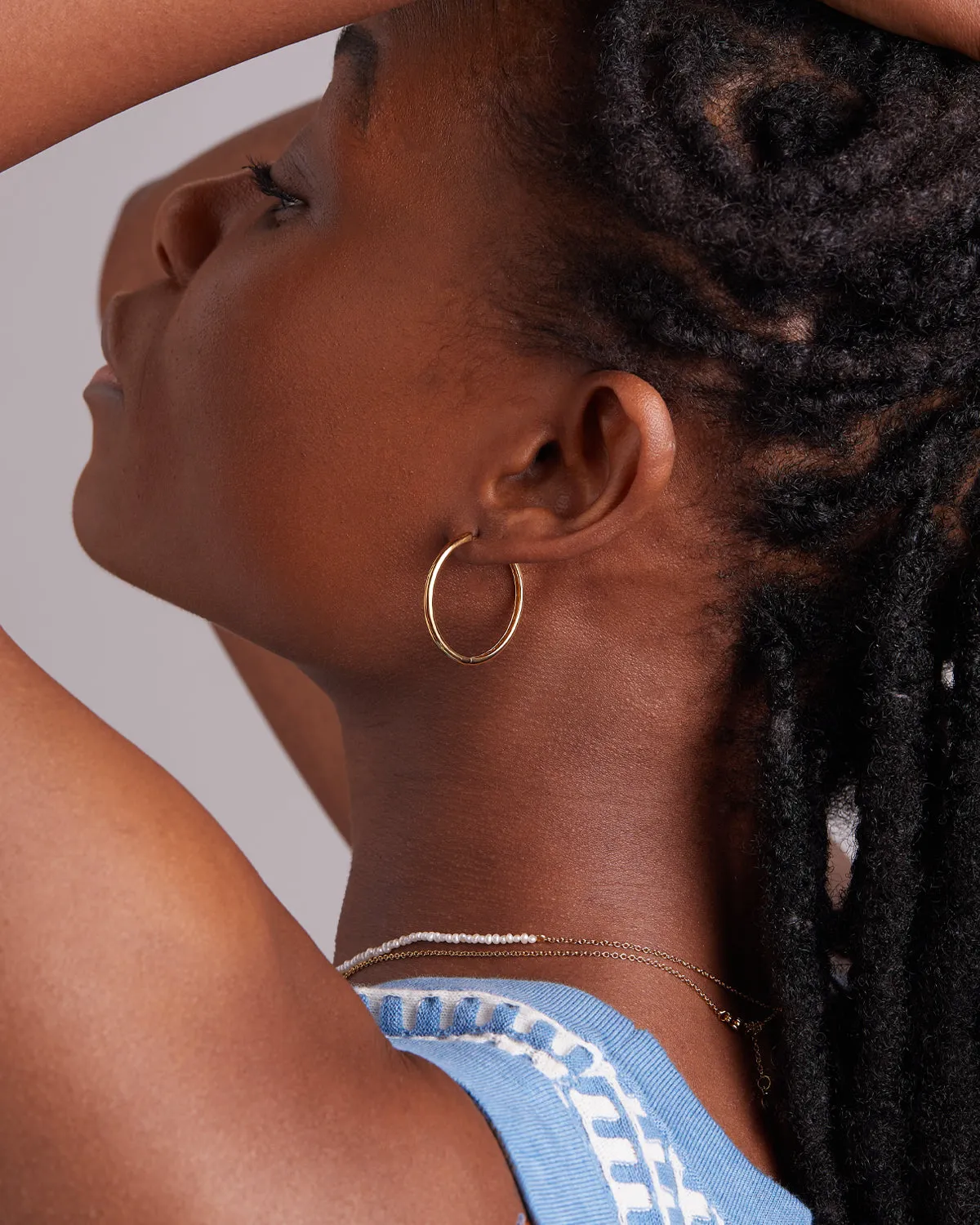 Large Classic Hoops