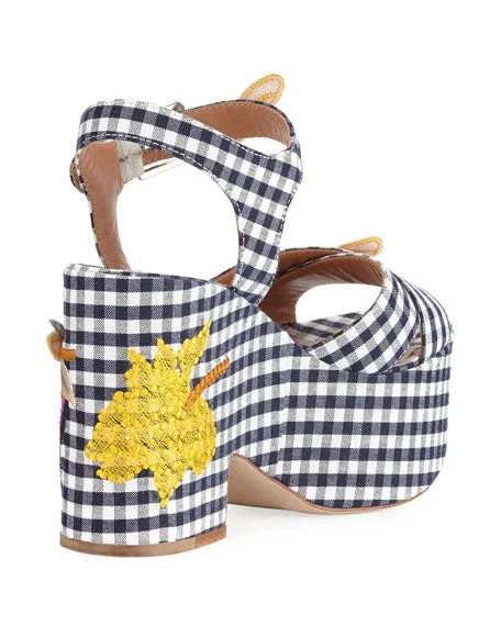 LAURENCE DACADE - HELISSA FABRIC SANDALS **FREE SHIPPING**