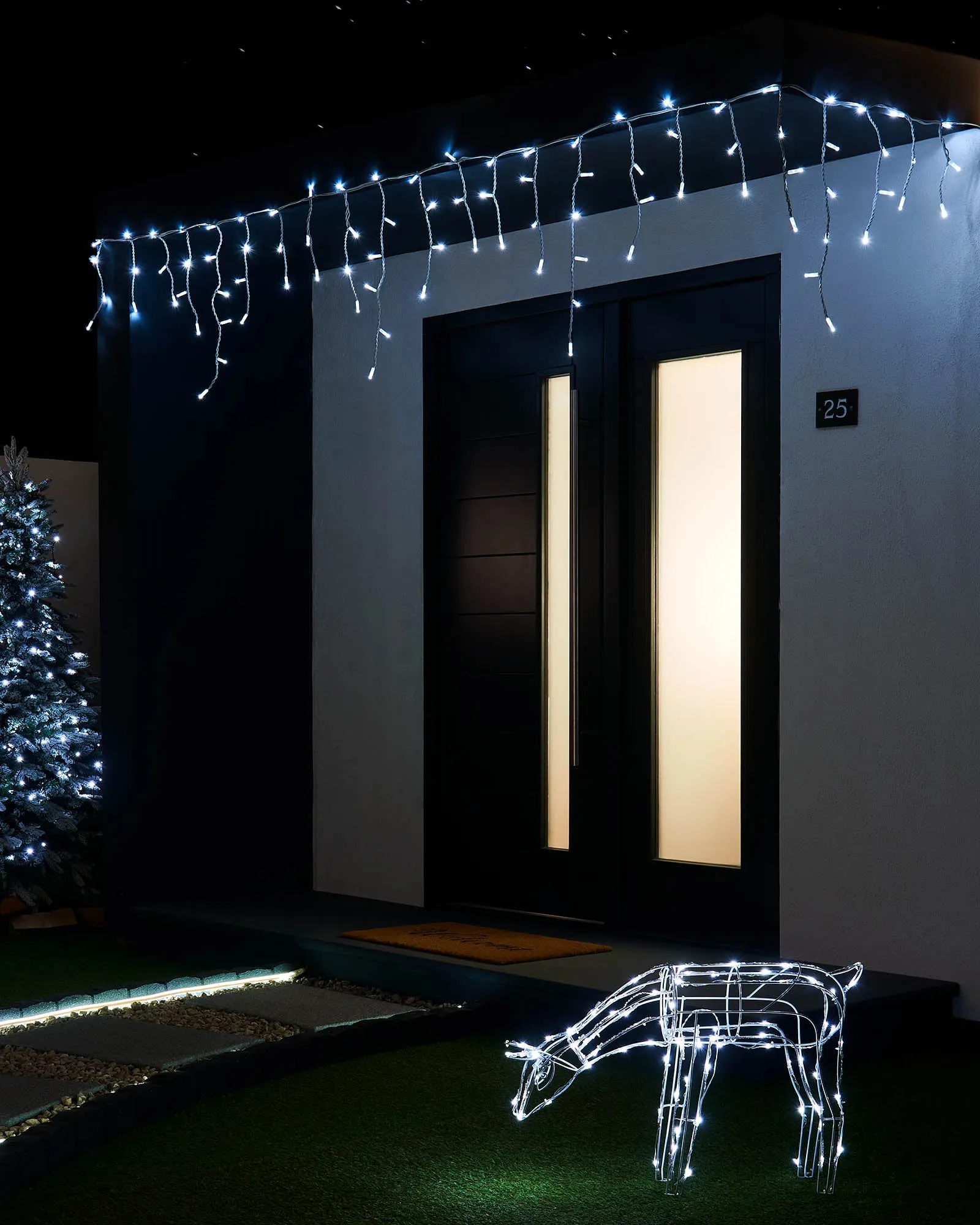 LINK PRO LED Icicle Lights, White