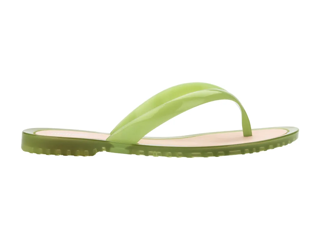 Melissa Duo AD Green Flip Flops For Women's
