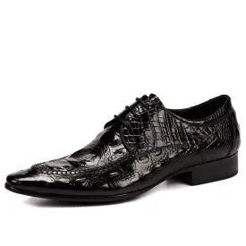Men Oxford Lace Up Dress Shoes
