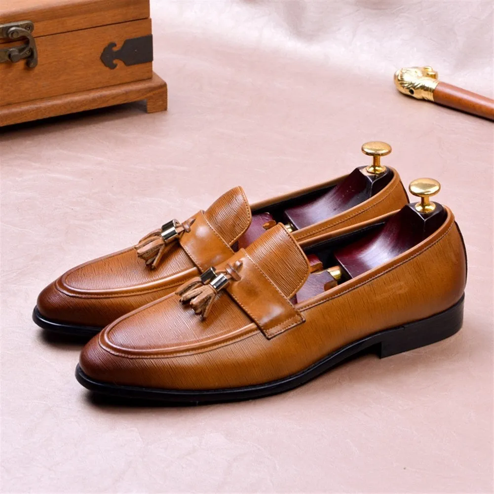Men Tassel Decoration Oxford Shoes