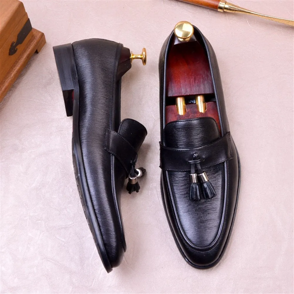 Men Tassel Decoration Oxford Shoes