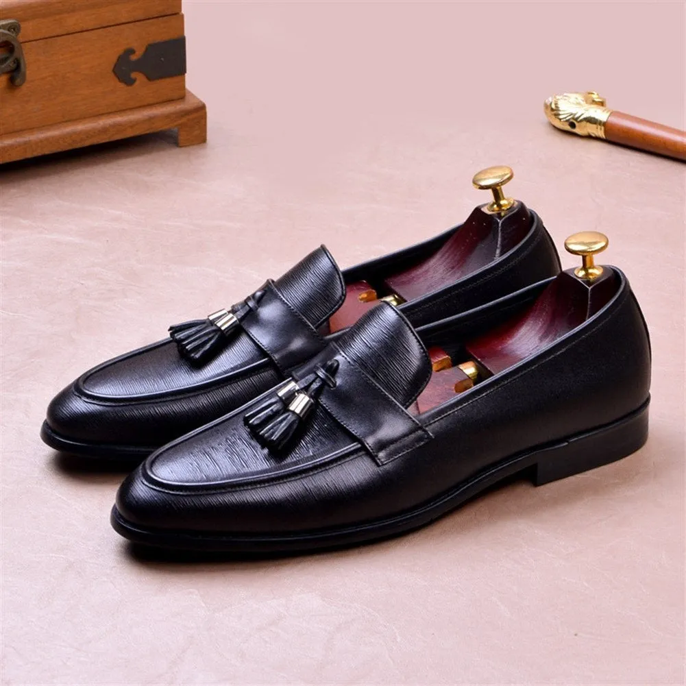 Men Tassel Decoration Oxford Shoes