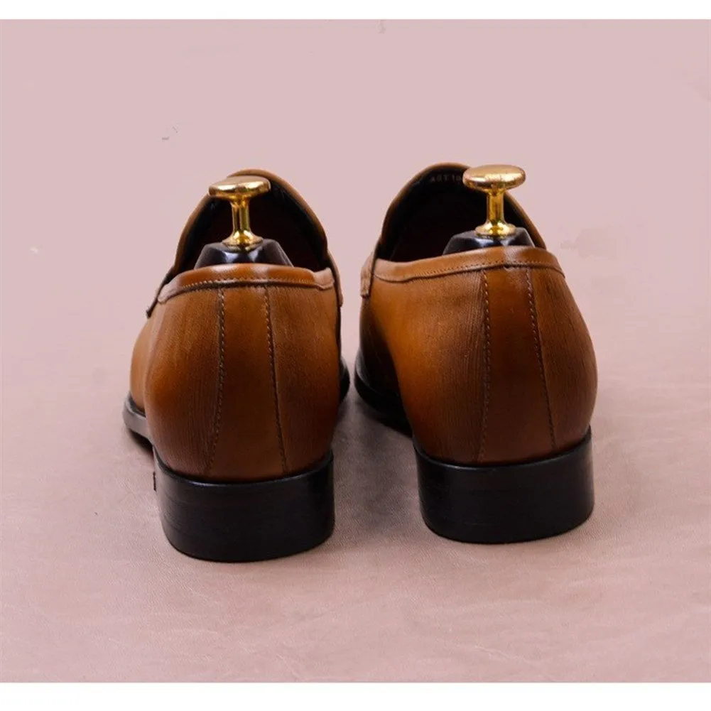 Men Tassel Decoration Oxford Shoes