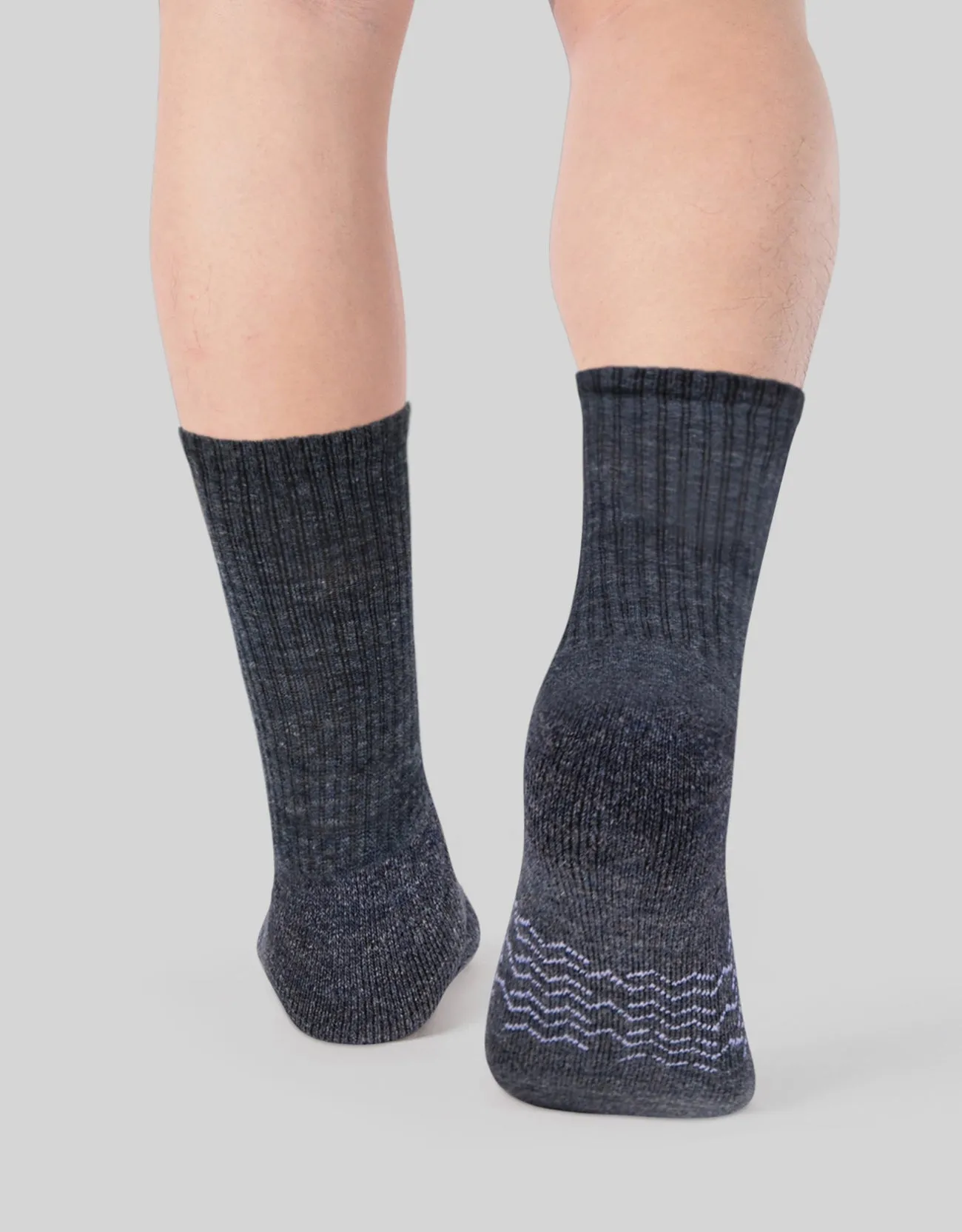 Men's Moisture Control Athletic Crew Socks - 6 pack