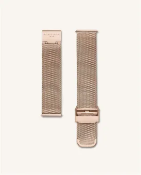 Mesh Rose gold Strap