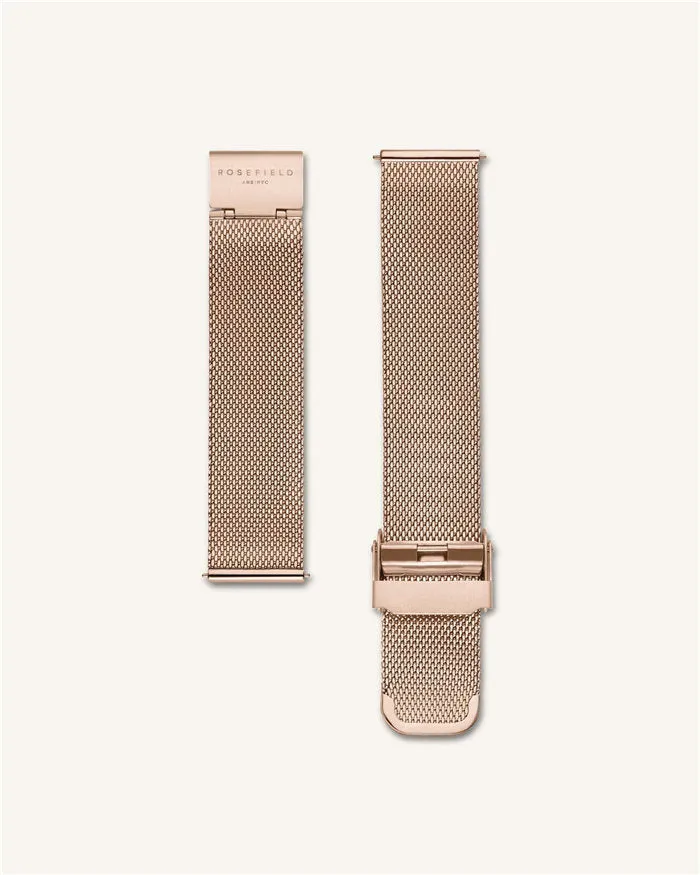 Mesh Rose gold Strap