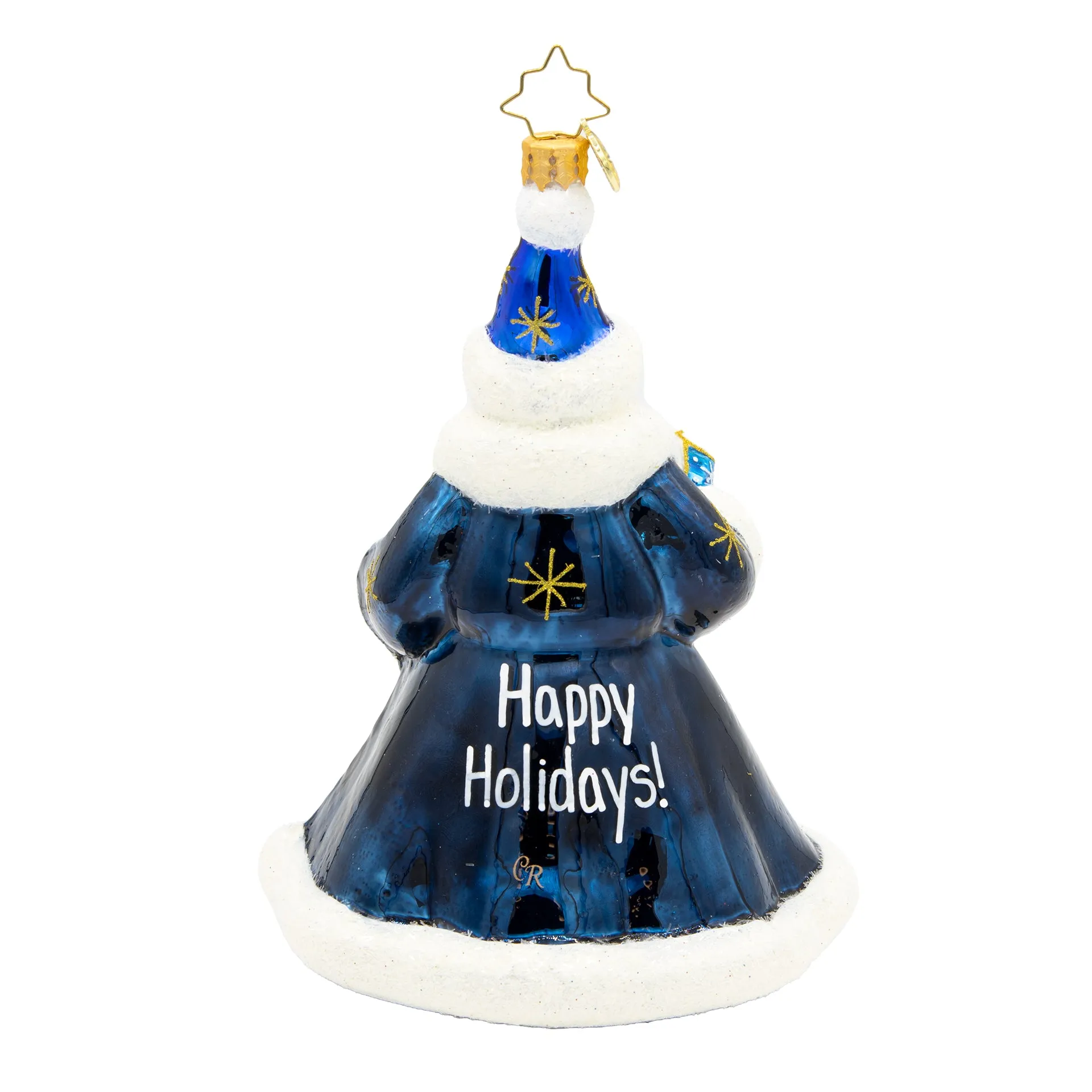 Midnight Elegance Santa Personalized