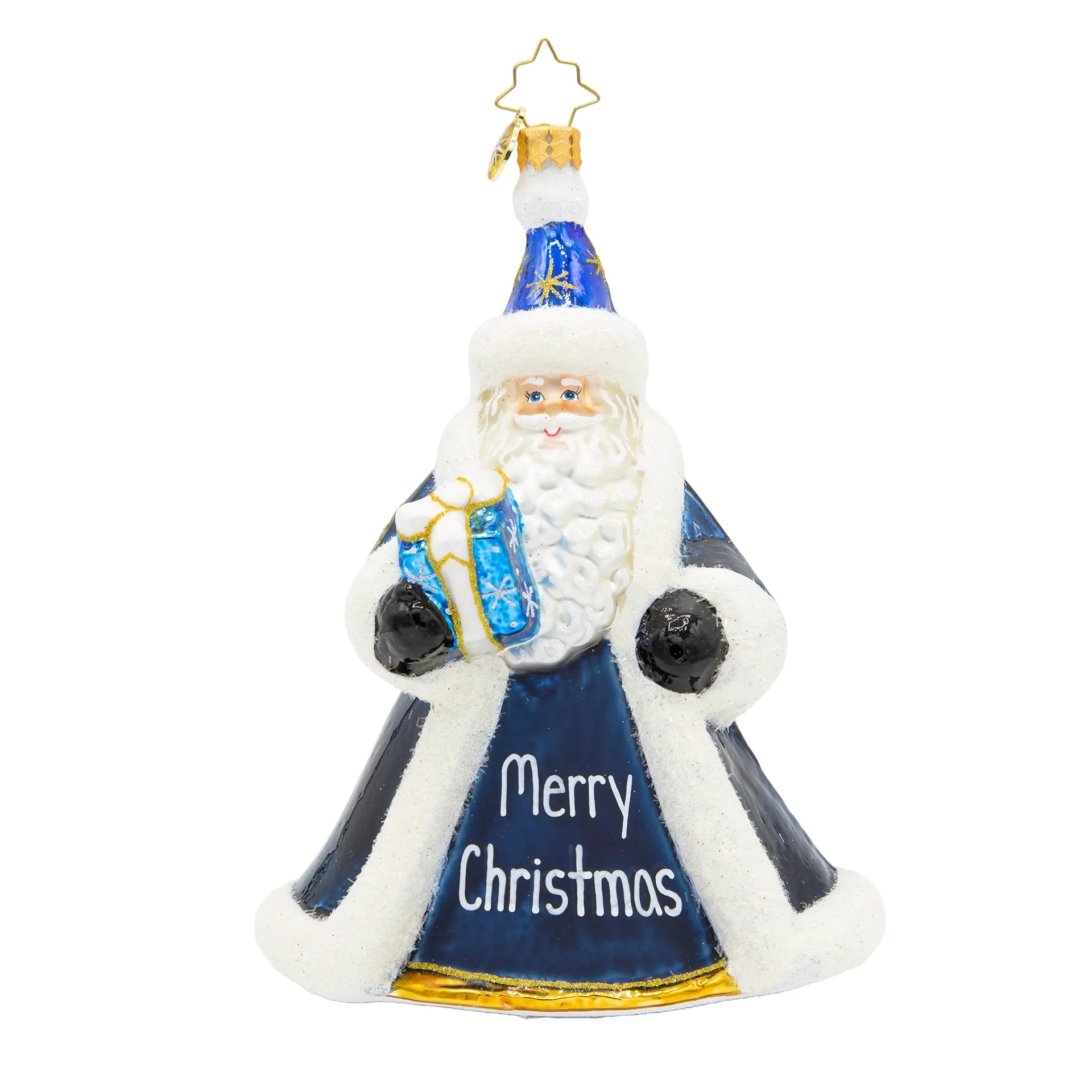 Midnight Elegance Santa Personalized
