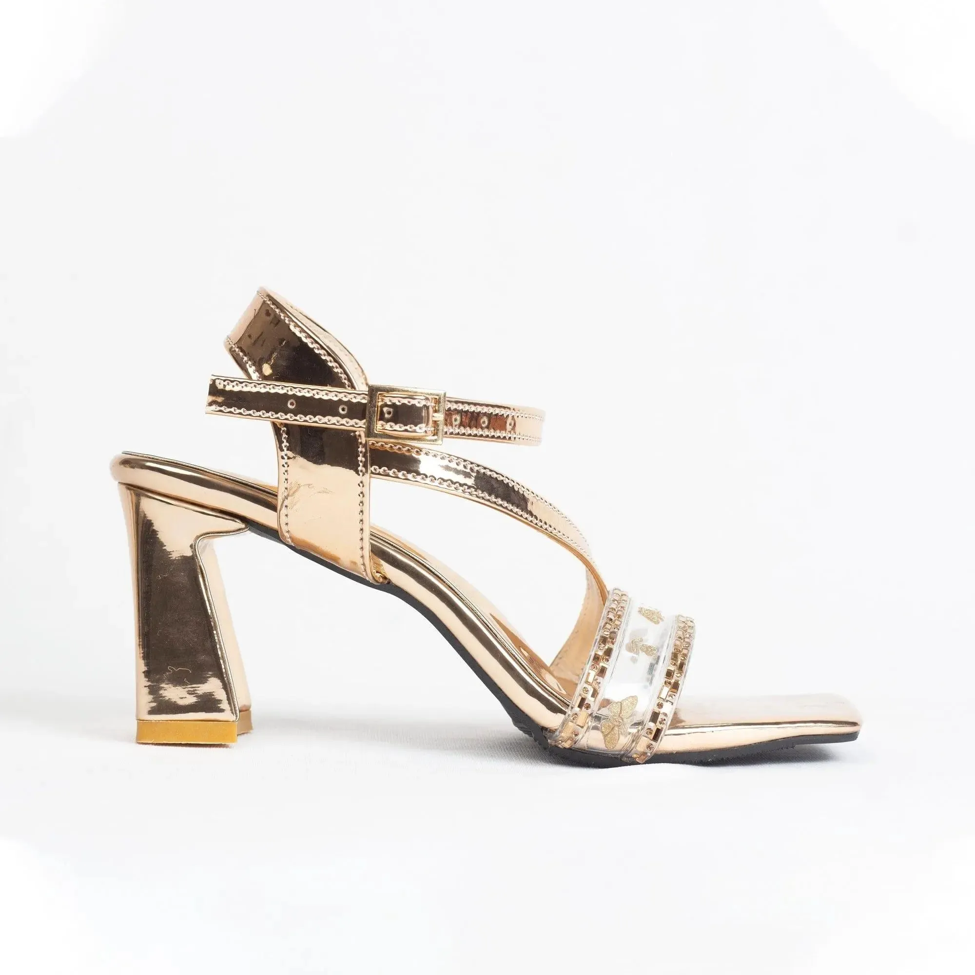 Modern Women's Emory Open Toe Heels Mules | Nawabi Shoes BD