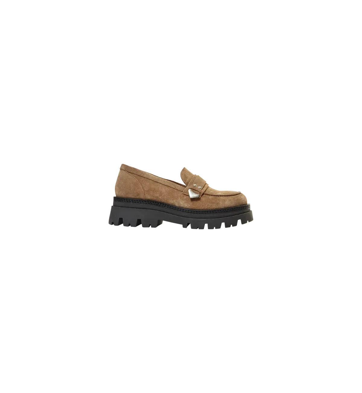 Mos Mosh - Costa Rica Suede Loafer - Beige