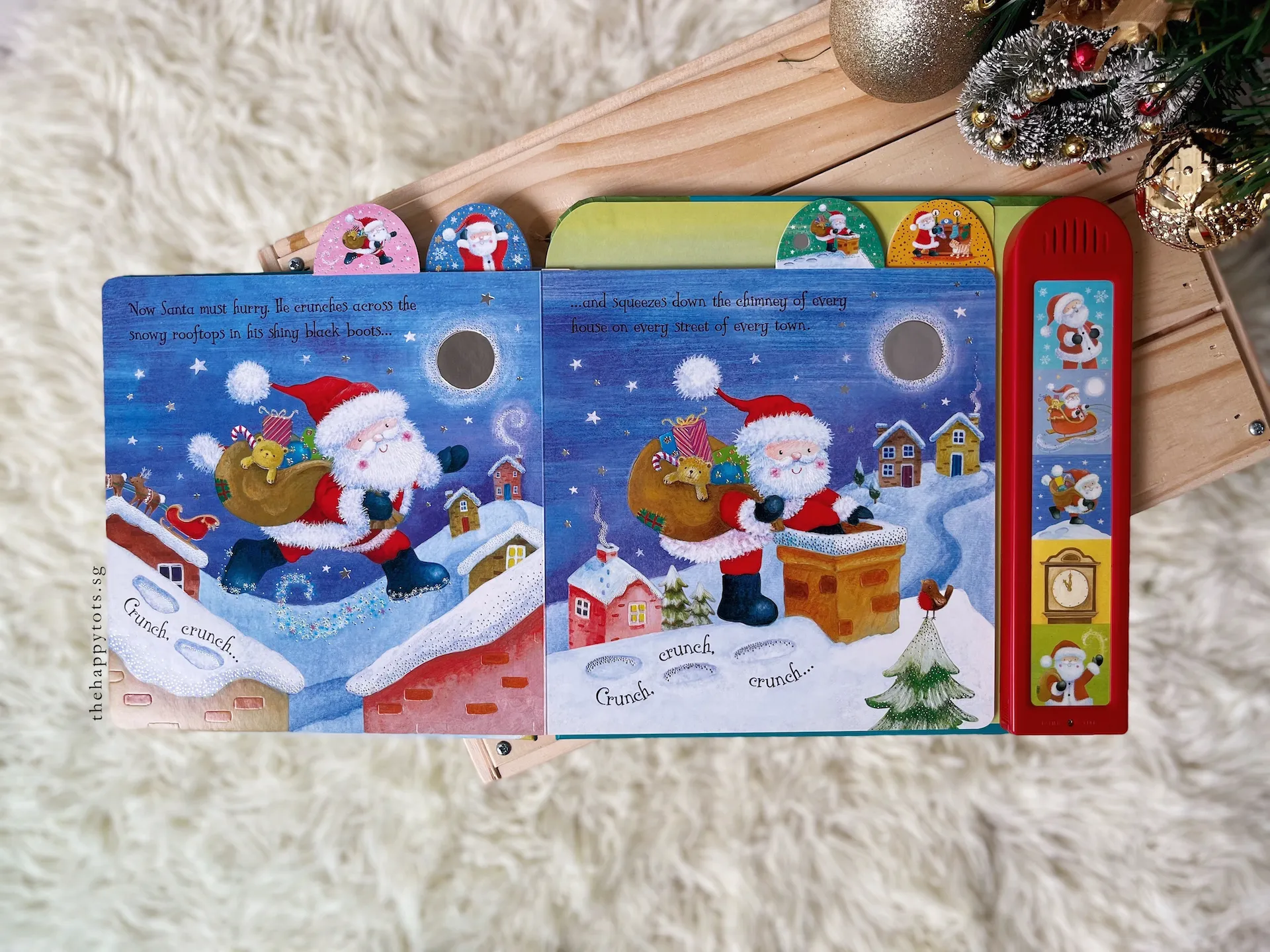Noisy Touchy-Feely Santa