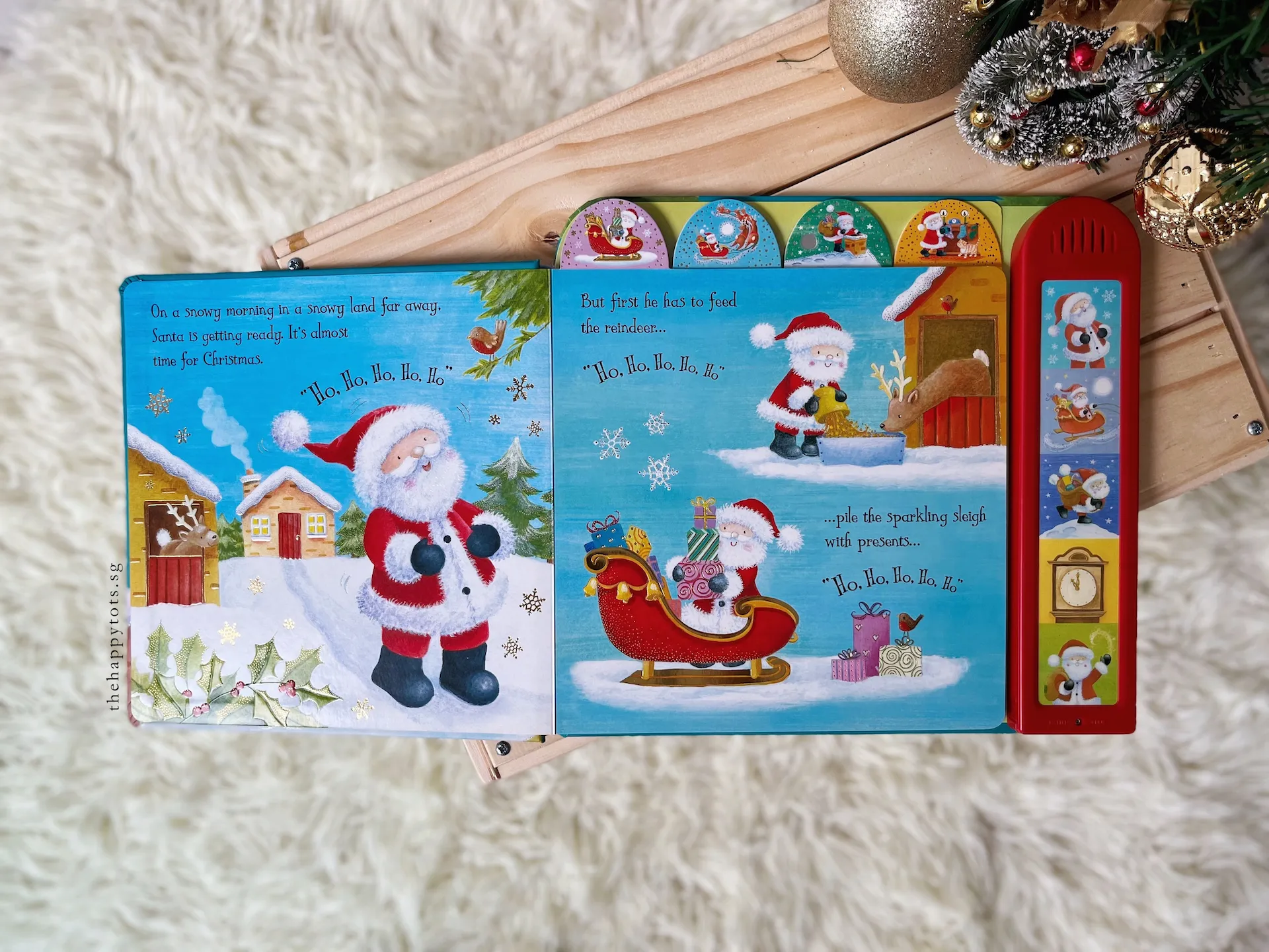 Noisy Touchy-Feely Santa