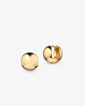 Orb Huggie Hoops