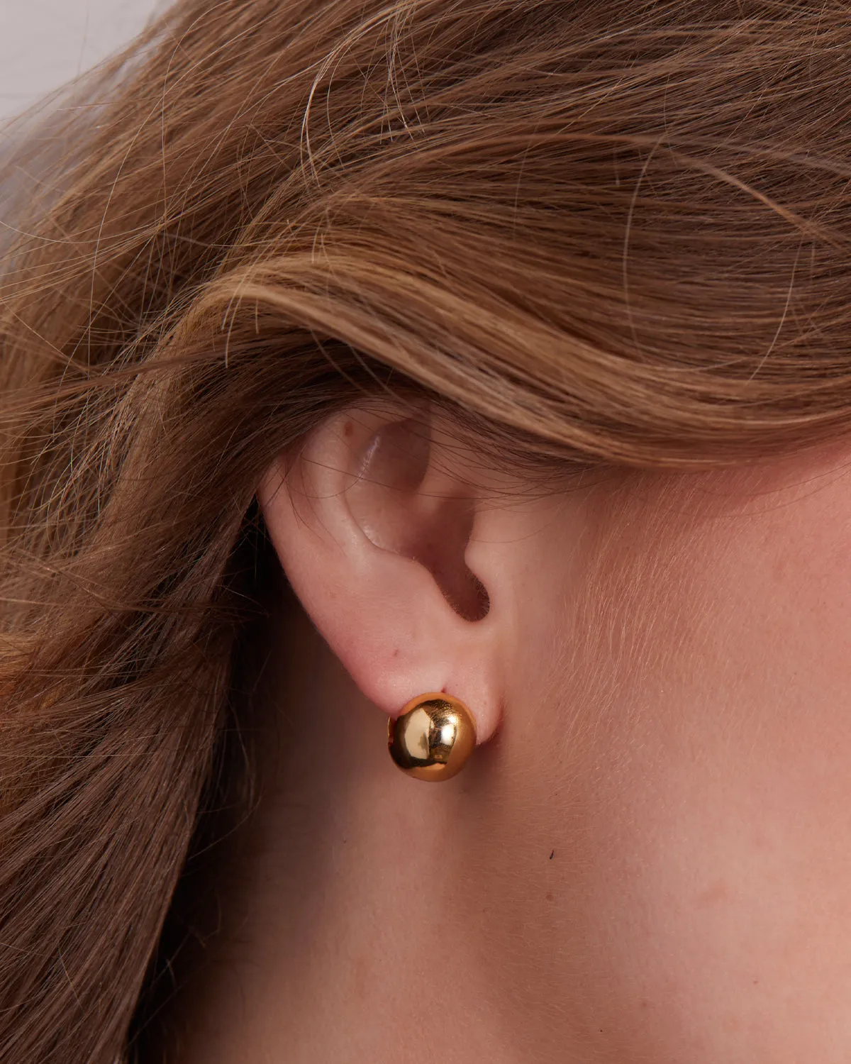 Orb Huggie Hoops