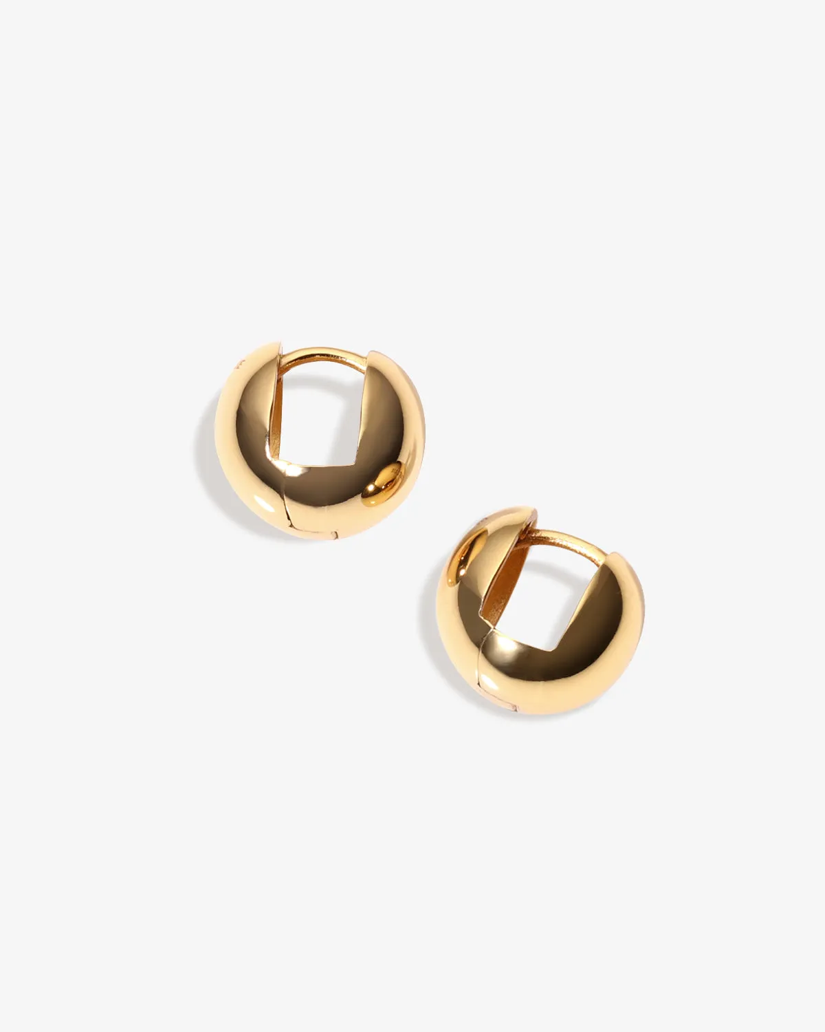 Orb Huggie Hoops