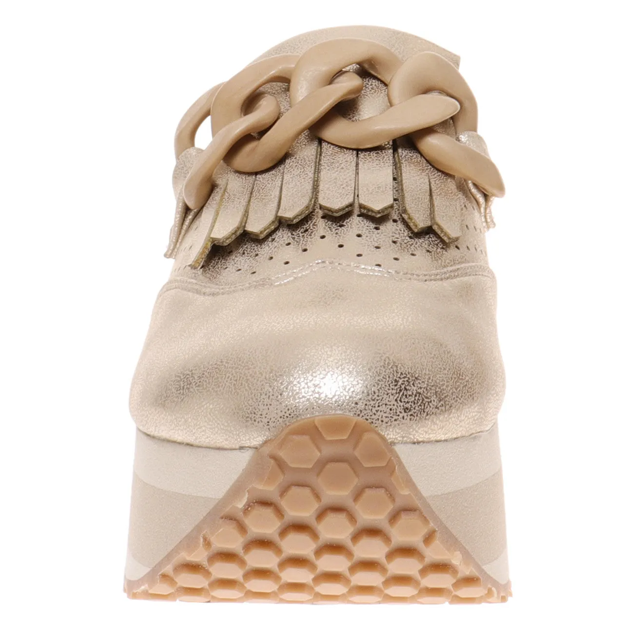 Pierre Dumas Paloma-3 Clogs Gold