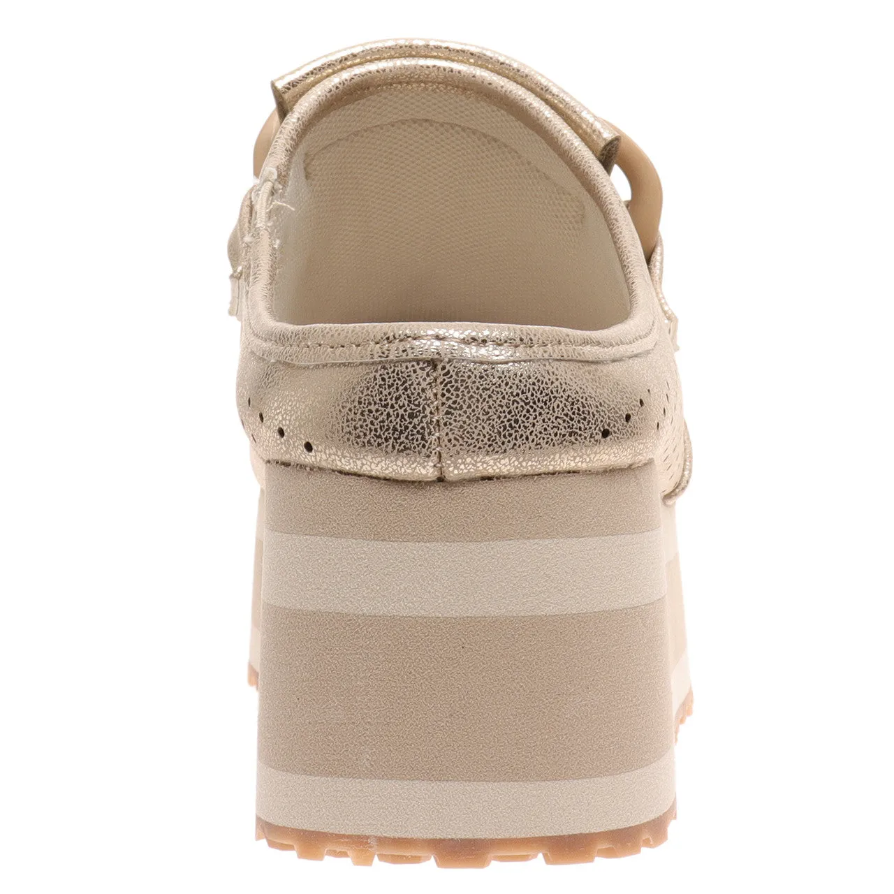 Pierre Dumas Paloma-3 Clogs Gold