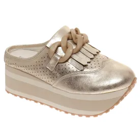 Pierre Dumas Paloma-3 Clogs Gold