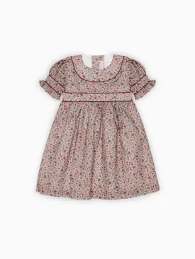Pink Floral Casilda Girl Dress