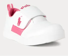 polo ralph lauren toddler kingstyn white baja pink