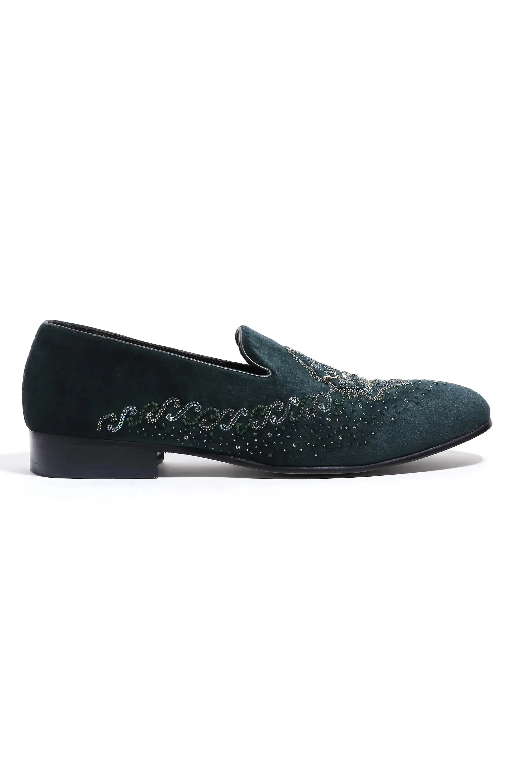 Regal Emerald Emblem Slip-Ons