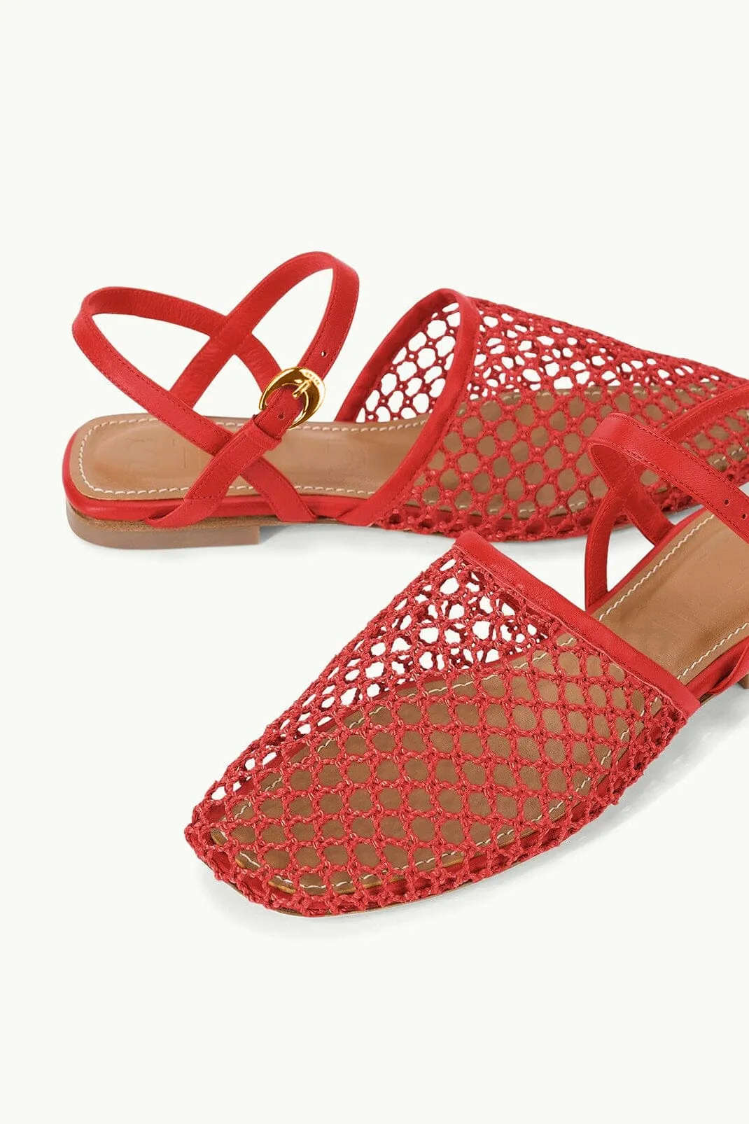 RETE SANDAL | RED NETTING
