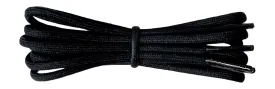 Round 3 mm Black cotton shoelaces