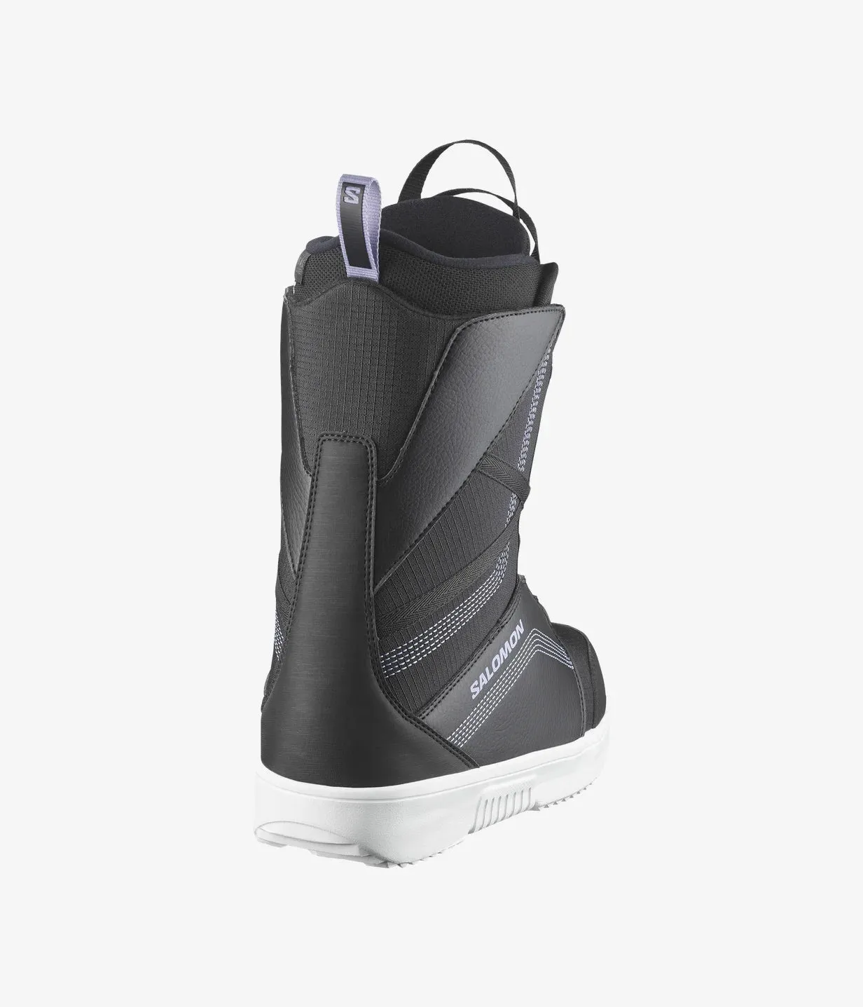 Salomon Women's Scarlet BOA Snowboard Boots Black/Black/Persian Violet L47543000