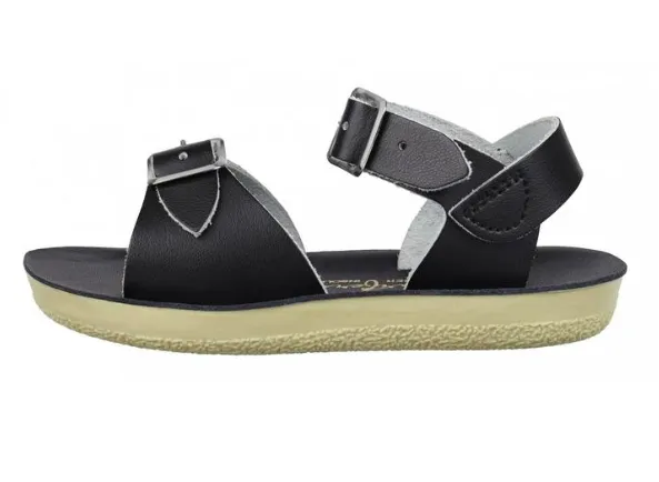 Saltwater - Toddler Sun-San Surfer Sandals - Black