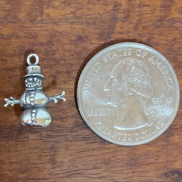 Snowman Charm