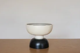 Sottsass Alzata in Black and White from Bitossi