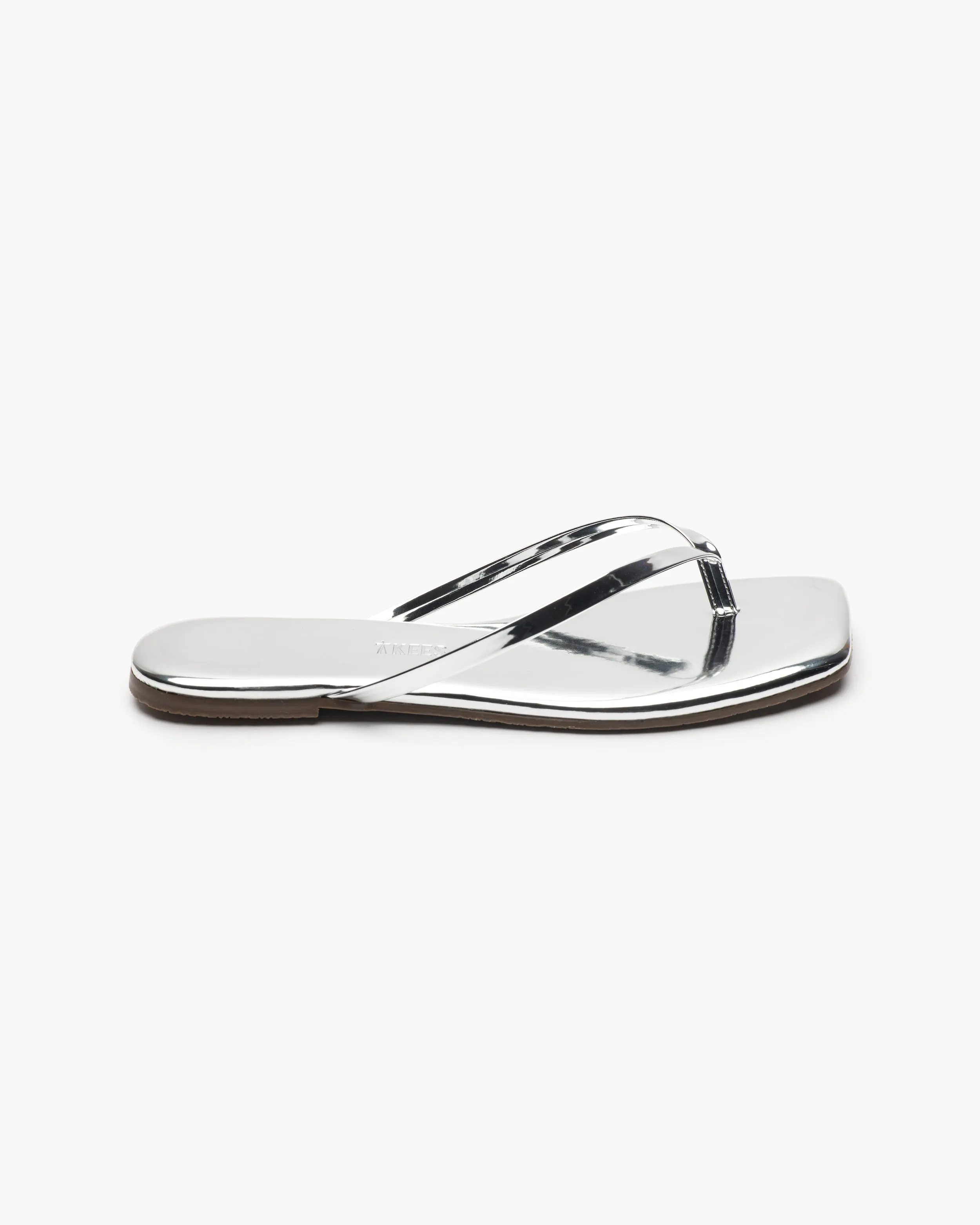 Square Toe Lily Mirror - Chrome