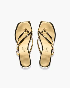 Square Toe Liri Mirror - Gold