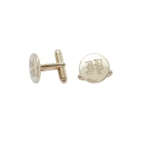 Sterling Silver Classic Custom Cufflinks