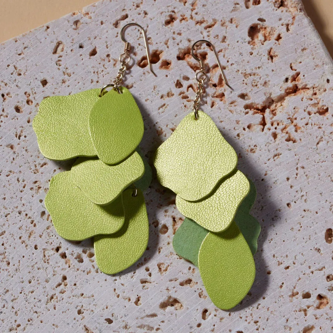 The Kiwi Shimmer Florence [Nickel & Suede]