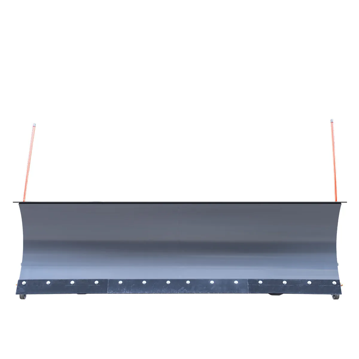 TMG Industrial 72” Truck/SUV Front Mount Snow Plow Pusher, Left and Right Angle, 2” Mount Receiver, Wireless Winch Control, TMG-TSP72