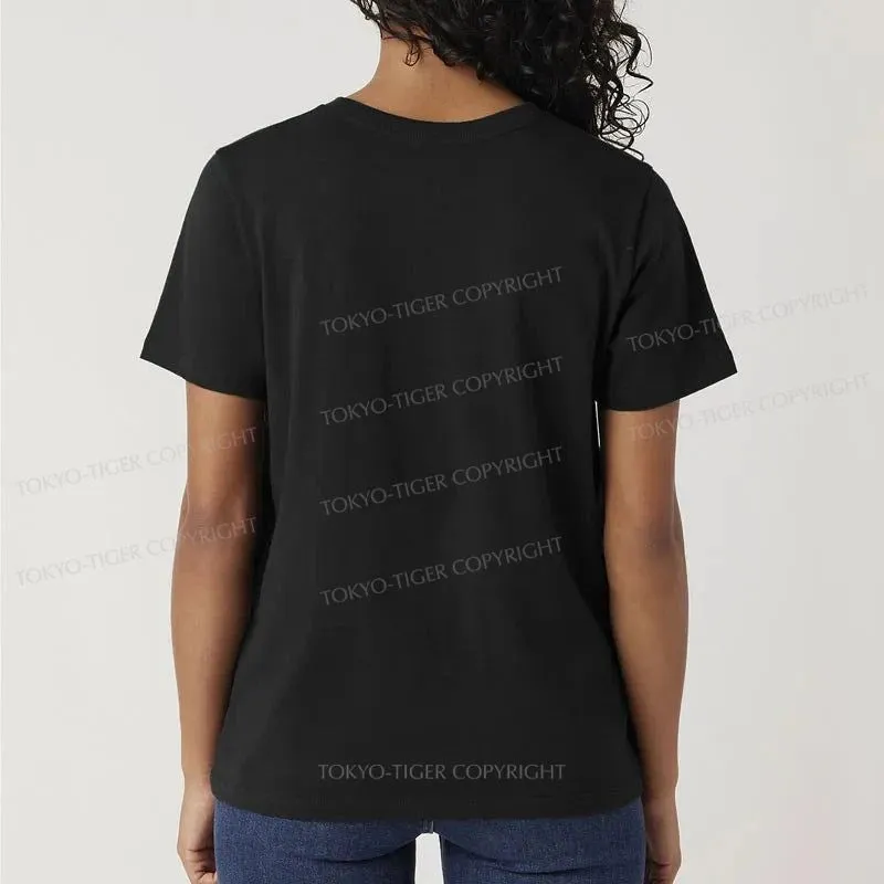 Tokyo-Tiger Cat Samurai Japanese Art Classic T-Shirt
