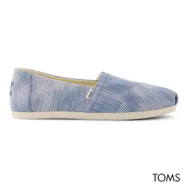 TOMS Women Alpargata Novelty Shoes - Pastel Blue Denim TOMS Women Alpargata Novelty Shoes - Pastel Blue Denim