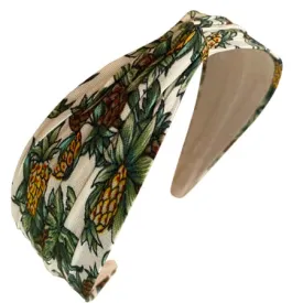 Twist Top Headband, Pineapple