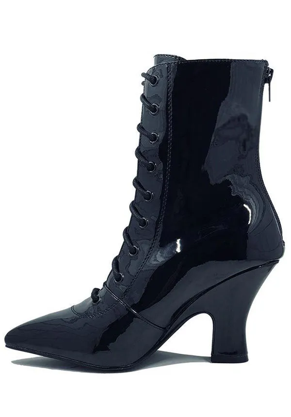 Victoria [Black Patent] | BOOTS