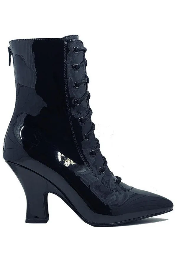 Victoria [Black Patent] | BOOTS